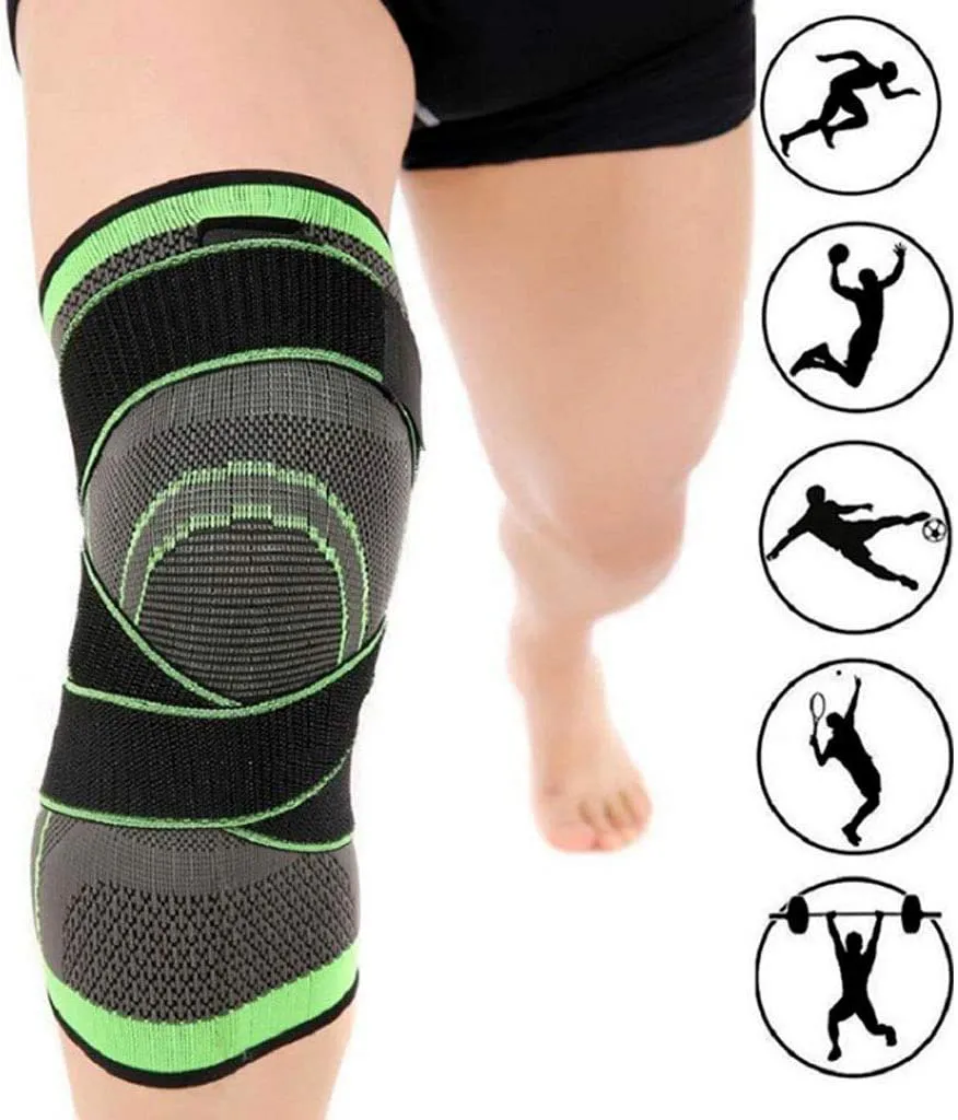 Rodillera Corta de Bandas Ajustables: ¡Soporte y Alivio para Tus Rodillas! - Rodillera Corta de Bandas Ajustables