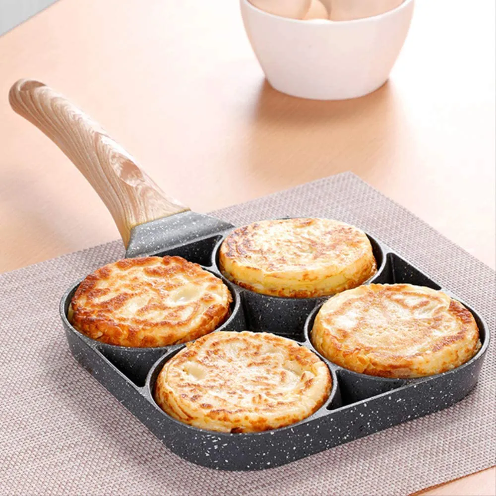 Sarten 4 Puestos: La solución para tus desayunos y comidas rápidas - Sarten 4 puestos