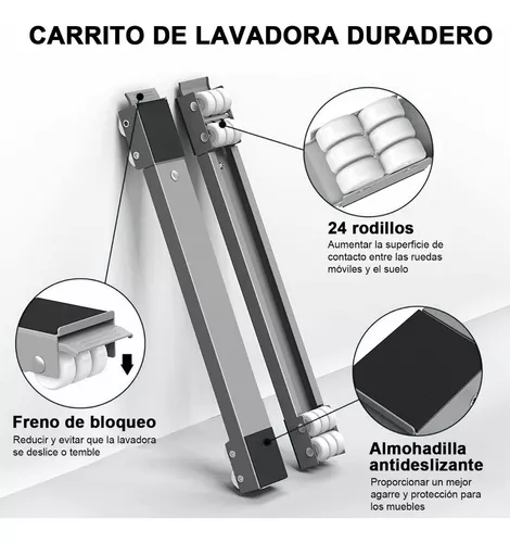 Soporte Universal para Nevera y Lavadora: ¡Facilita tu vida! - Soporte Universal Para Nevera Y Lavadora