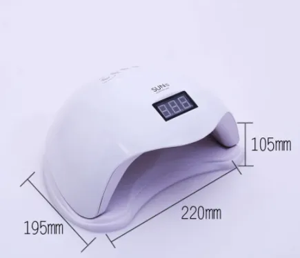 Lámpara Secadora de Uñas UV LED 48W Tempo: Secado Rápido y Profesional - Lampara Secador De Uñas Uv Led 48w Tempo