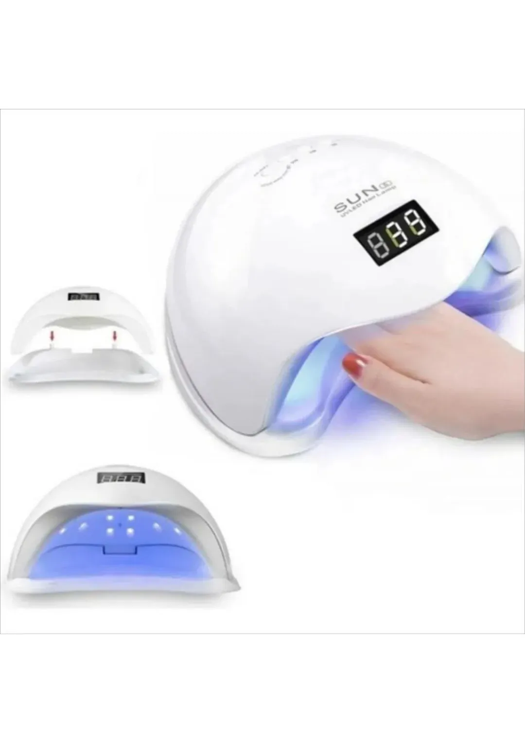 Lámpara Secadora de Uñas UV LED 48W Tempo: Secado Rápido y Profesional - Lampara Secador De Uñas Uv Led 48w Tempo