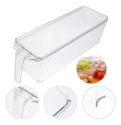 ORGANIZADOR CON TAPA TRANSPARENTE X3: ¡Organiza tu espacio con estilo! - ORGANIZADOR CON TAPA TRANSPARENTE X3