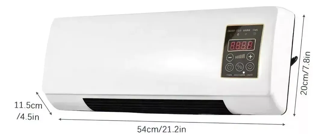 CALEFACTOR 2 EN 1: El Aire Acondicionado y Calentador Portátil Perfecto - CALEFACTOR 2 EN 1