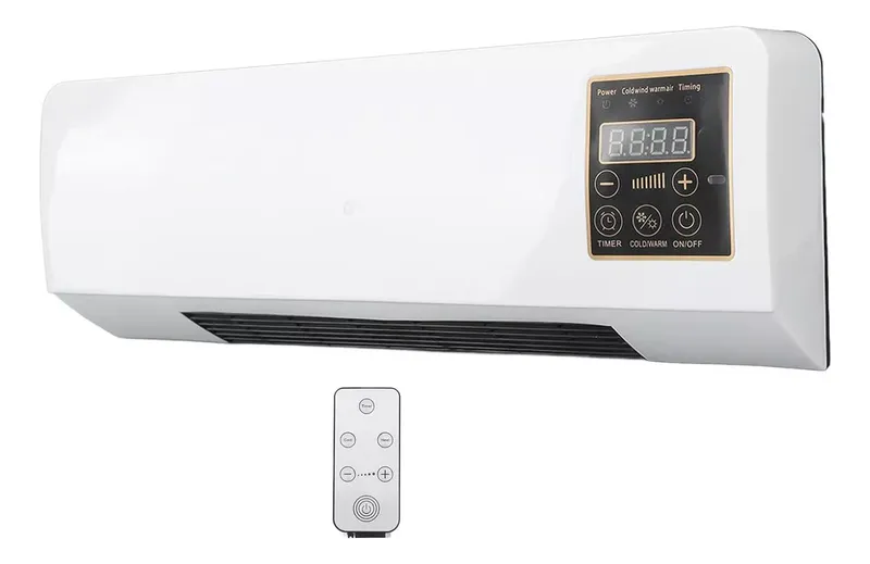 CALEFACTOR 2 EN 1: El Aire Acondicionado y Calentador Portátil Perfecto