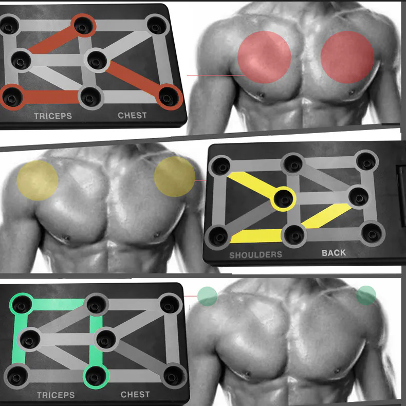 Tabla de Flexiones Tabla Push Up Fit: ¡Fortalece tu cuerpo desde casa! - Tabla Push Up Fit
