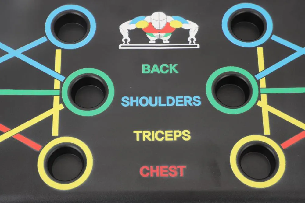 Tabla de Flexiones Tabla Push Up Fit: ¡Fortalece tu cuerpo desde casa! - Tabla Push Up Fit
