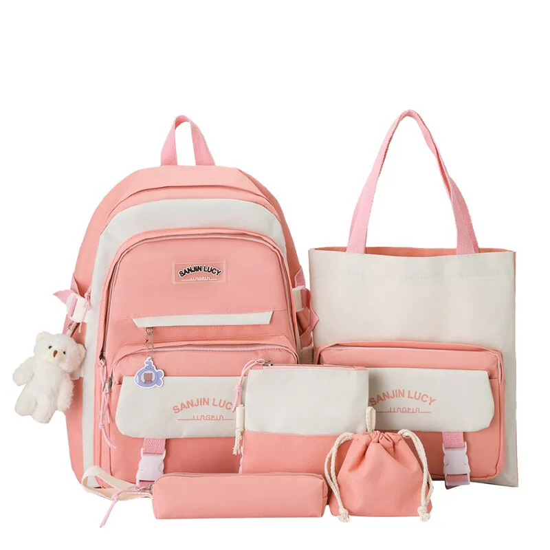 Maleta 5 en 1 Kawaii: ¡Organización y Estilo para tu Día a Día! - Maleta 5 en 1 Kawaii