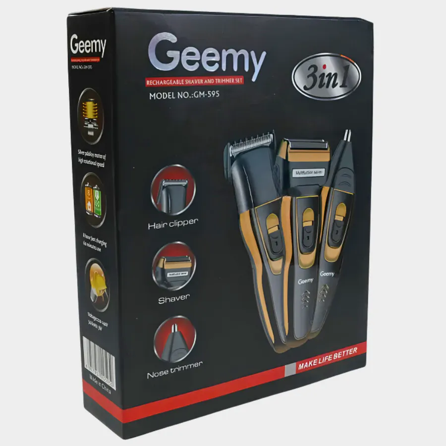 3 en 1 GEMMY: El kit completo para el cuidado personal del hombre - 3 en 1 GEMMY