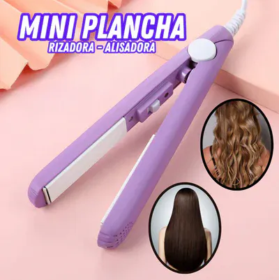 Mini Plancha Viajera Para Cabello: ¡Estiliza tu cabello en cualquier lugar! - Mini Plancha Viajera Para Cabello