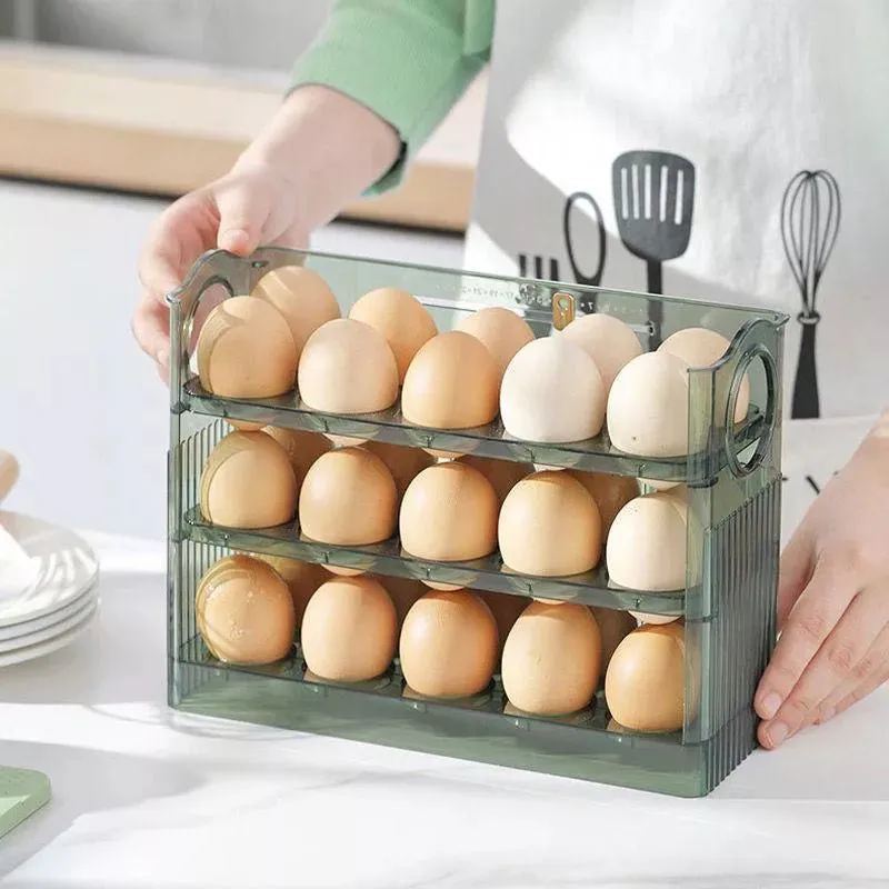 CAJA ALMACENAMIENTO DE HUEVOS:  Mantén tus Huevos Frescos y Organizados - CAJA ALMACENAMIENTO DE HUEVOS