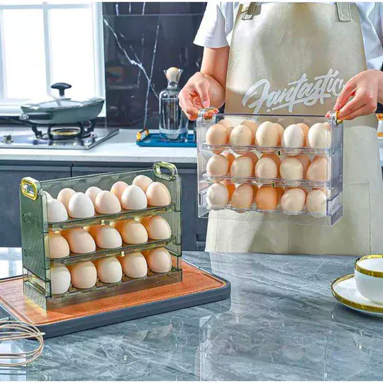 CAJA ALMACENAMIENTO DE HUEVOS:  Mantén tus Huevos Frescos y Organizados - CAJA ALMACENAMIENTO DE HUEVOS