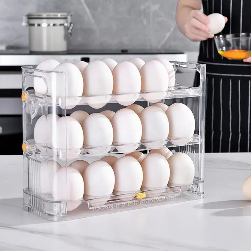 CAJA ALMACENAMIENTO DE HUEVOS:  Mantén tus Huevos Frescos y Organizados - CAJA ALMACENAMIENTO DE HUEVOS