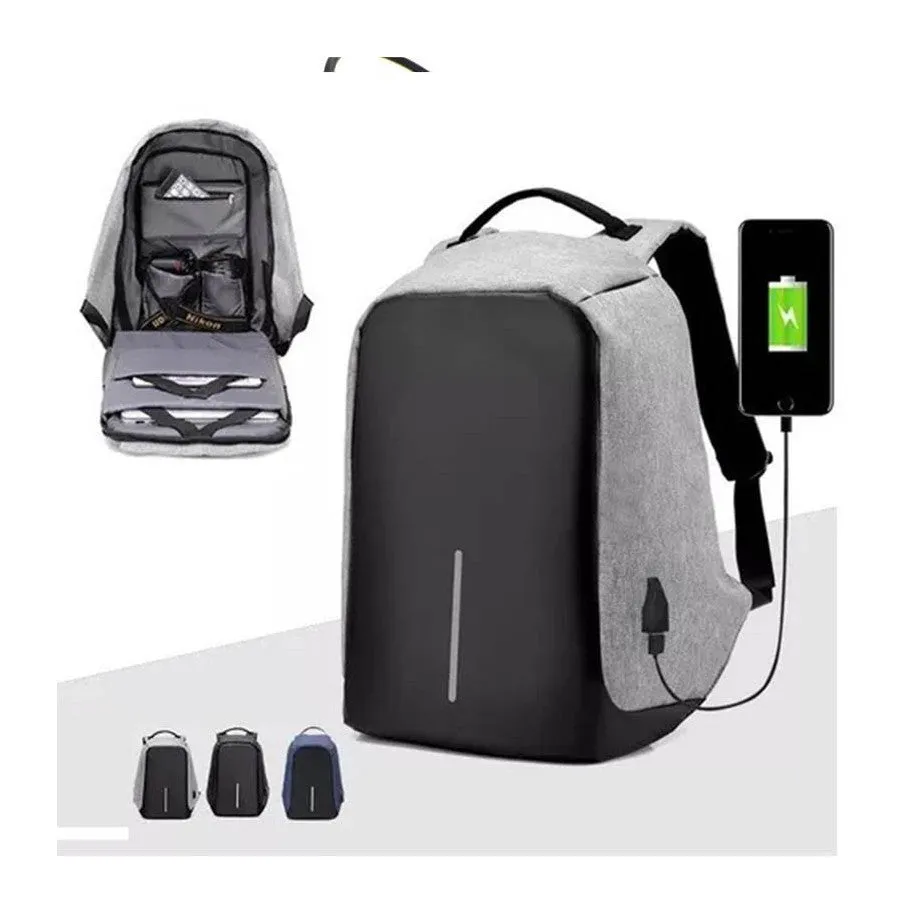 Maleta Antirrobo con Cable USB: Seguridad y Estilo en Movimiento - Maleta Antirrobo de tirantas