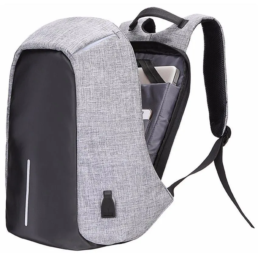 Maleta Antirrobo con Cable USB: Seguridad y Estilo en Movimiento - Maleta Antirrobo de tirantas