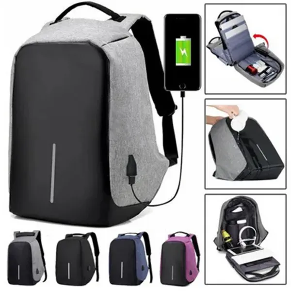 Maleta Antirrobo con Cable USB: Seguridad y Estilo en Movimiento