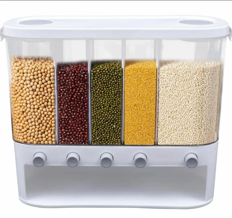 DISPENSADOR DE GRANOS X 6: Organización y Frescura para tu Cocina - DISPENSADOR DE GRANOS X 6