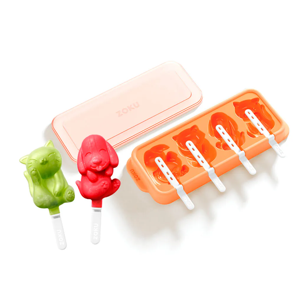 Molde para Helados Creativo: ¡Gatos y Perros! - Molde para helados creativo cubetera de