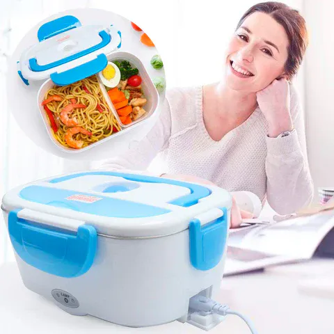 PORTACOMIDAS ELÉCTRICO: ¡Disfruta de Comidas Calientes en Cualquier Lugar! - PORTACOMIDAS ELECTRICO