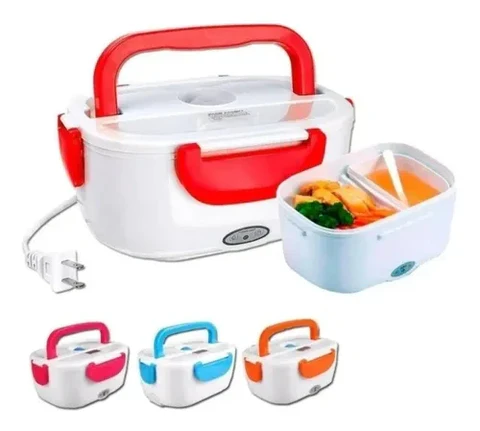 PORTACOMIDAS ELÉCTRICO: ¡Disfruta de Comidas Calientes en Cualquier Lugar!