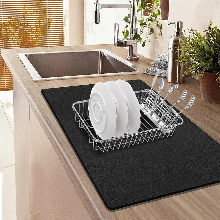 Tapete Absorbente Cocina MESON 50X40: ¡Dile adiós a la humedad y los malos olores! - Tapete Absorbente Cocina MESON 50X40