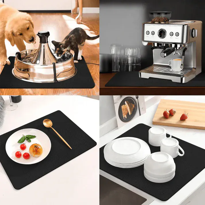 Tapete Absorbente Cocina MESON 50X40: ¡Dile adiós a la humedad y los malos olores! - Tapete Absorbente Cocina MESON 50X40