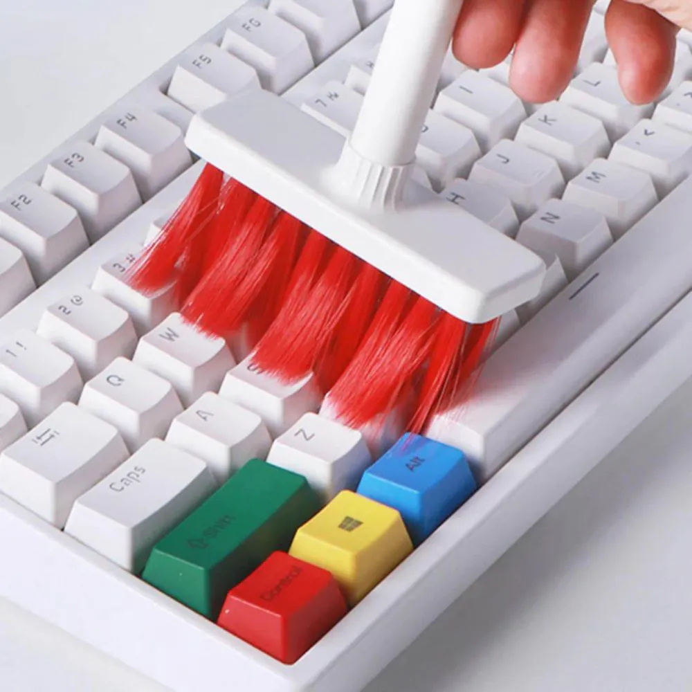KIT LIMPIADOR: Cepillo 5 en 1 para Teclados, Audífonos y más - KIT LIMPIADOR