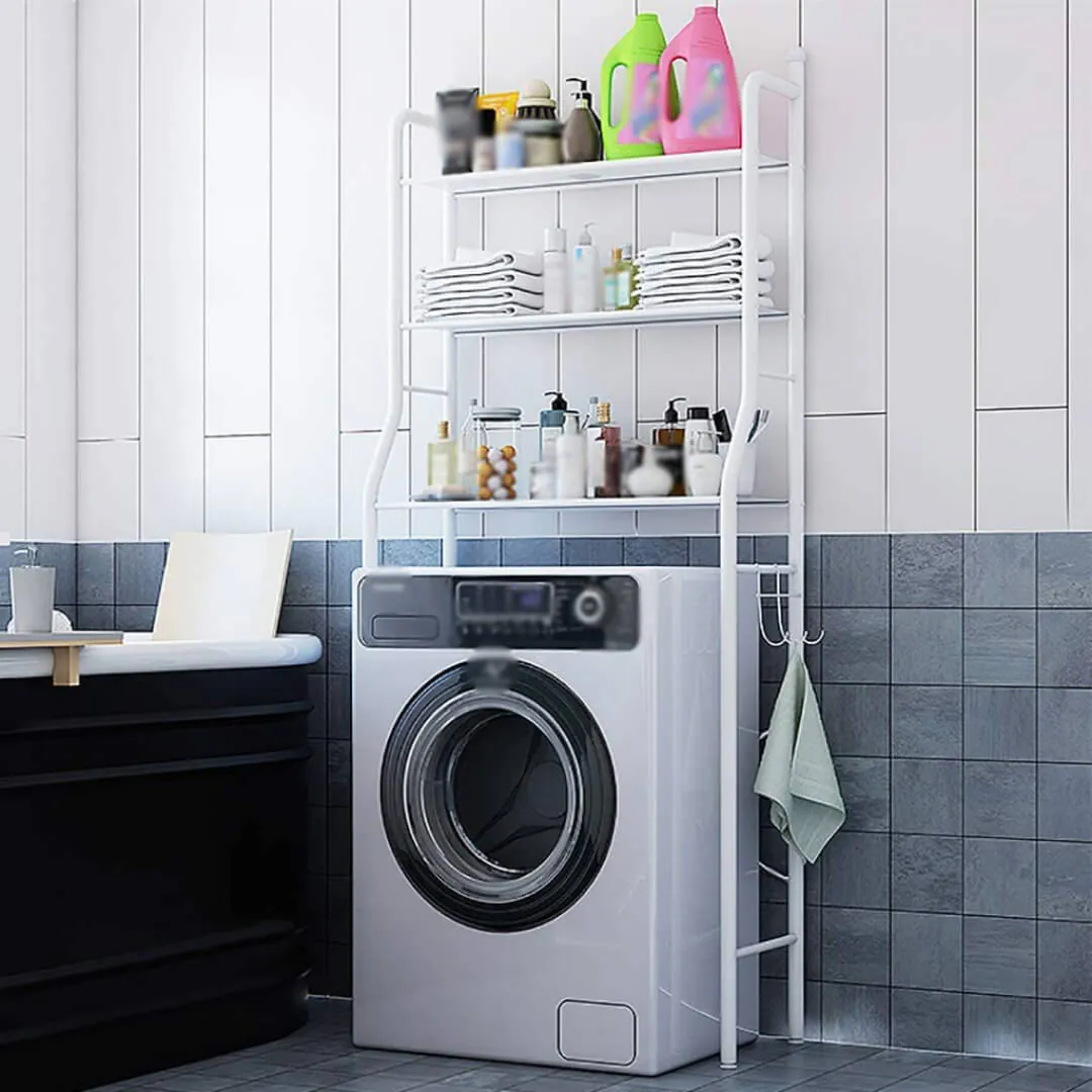 Organizador Lavadora: El Estante Perfecto para tu Baño - Organizador Lavadora