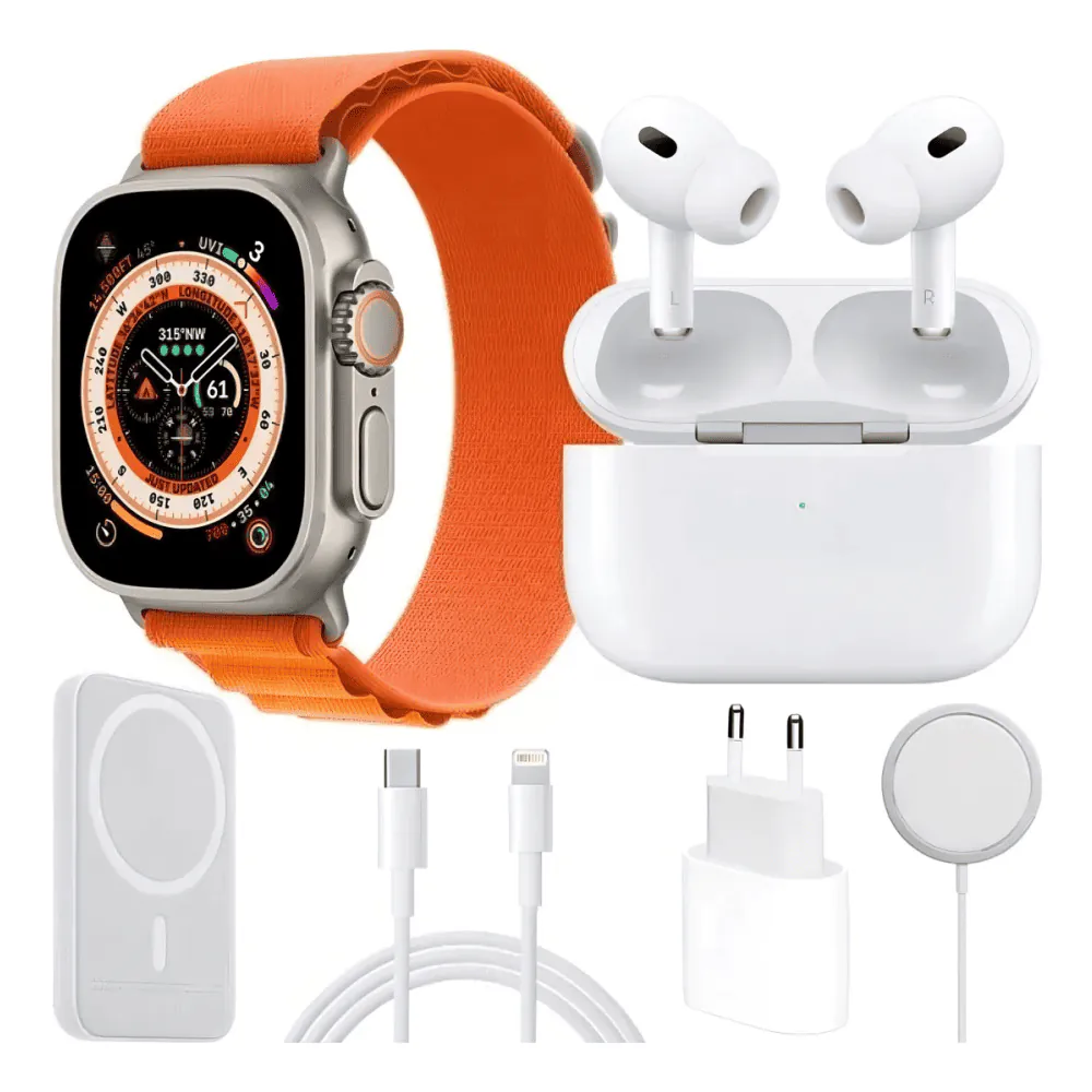 Reloj Inteligente X8 Ultra: ¡El Compañero Perfecto para un Estilo de Vida Saludable y Conectado! - Reloj Smartwatch Ultra  8 accesorios X8