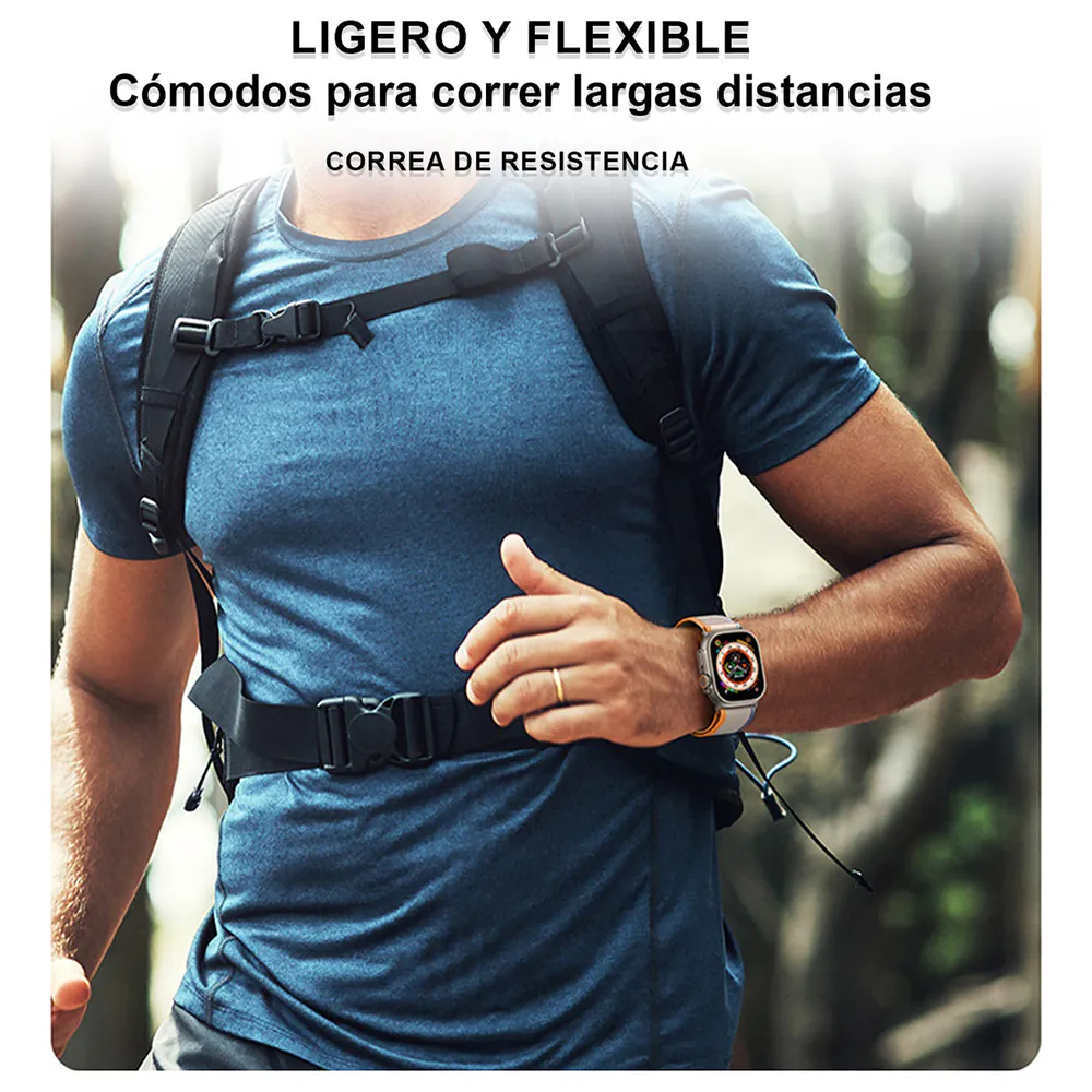 Reloj Inteligente X8 Ultra: ¡El Compañero Perfecto para un Estilo de Vida Saludable y Conectado! - Reloj Smartwatch Ultra  8 accesorios X8