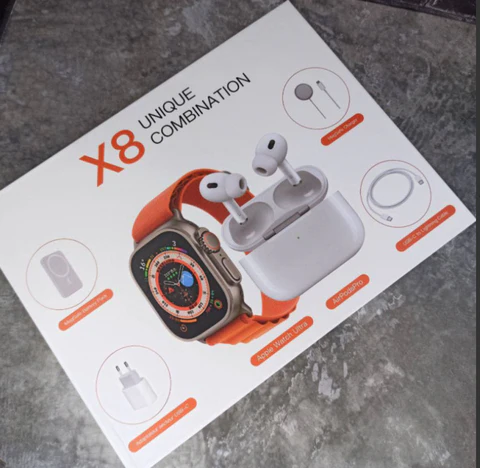 Reloj Inteligente X8 Ultra: ¡El Compañero Perfecto para un Estilo de Vida Saludable y Conectado!