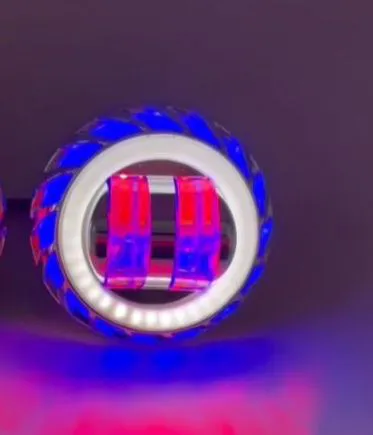 Proyector Bicolor (tb112): Ilumina tu viaje con estilo y potencia - Proyector Bicolor- Ojo de diablo (tb112)