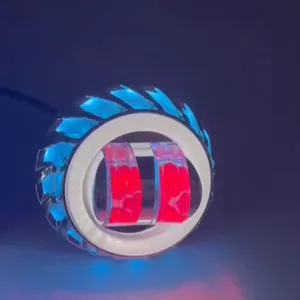 Proyector Bicolor (tb112): Ilumina tu viaje con estilo y potencia - Proyector Bicolor- Ojo de diablo (tb112)