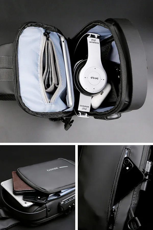 Bolso Bandolera Antirrobo: Seguridad y Estilo en Movimiento - Bolso Maleta Antirrobo Clave De Segurida
