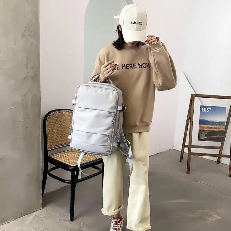 Bolso Morral Grande de Viaje Gris PD-47: Estilo y Practicidad en un Solo Bolso - Bolso Morral viral amazon pd-47