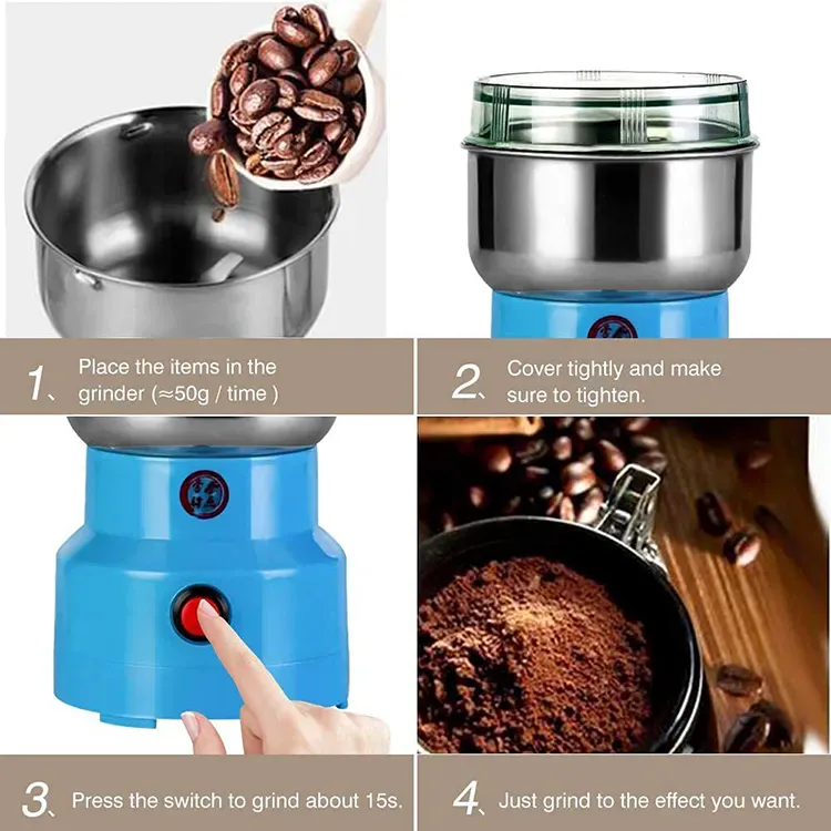 Molino Moledor de Café y Especias: ¡Experimenta el Sabor Auténtico! - Molino Moledor De Café Y Especias