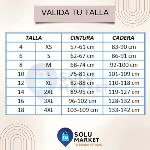 Guía de Tallas