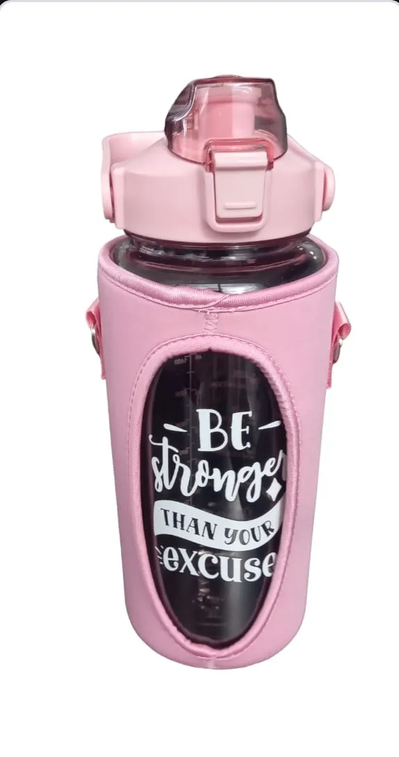 TERMO BOTELLA DE AGUA GYM + ESTUCHE: ¡Hidratación Perfecta en Movimiento!