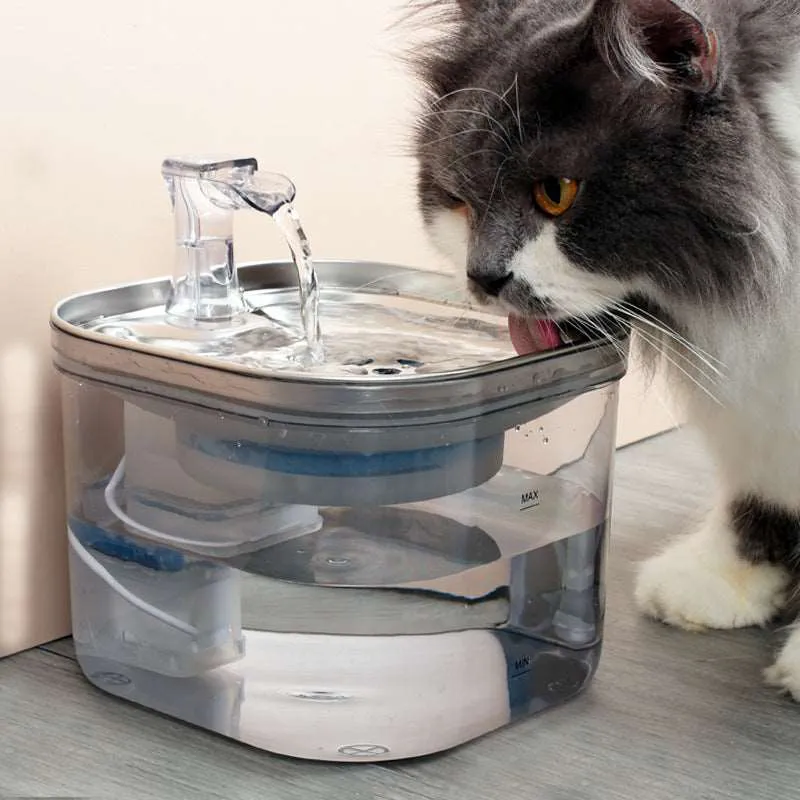 Fuente de Agua para Gatos con Sensor: ¡Hidratación Inteligente para tu Felino! - Fuente De Agua Gatos Sensor