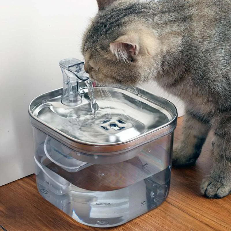 Fuente de Agua para Gatos con Sensor: ¡Hidratación Inteligente para tu Felino! - Fuente De Agua Gatos Sensor