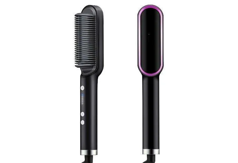 Cepillo Alisador Iónico Para Cabello: SILKY PRO - Cepillo Alisador Iónico Para Cabello