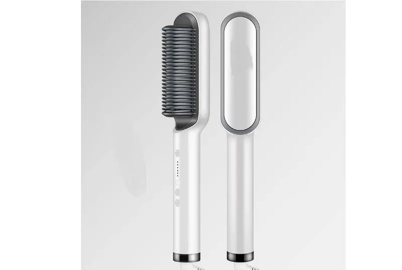 Cepillo Alisador Iónico Para Cabello: SILKY PRO - Cepillo Alisador Iónico Para Cabello