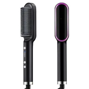 Cepillo Alisador Iónico Para Cabello: SILKY PRO - Cepillo Alisador Iónico Para Cabello