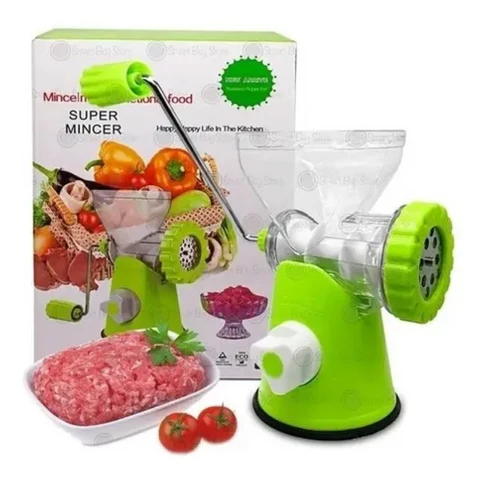 Molino de Carne Manual Multiusos: ¡Cocina Fácil y Saludable!