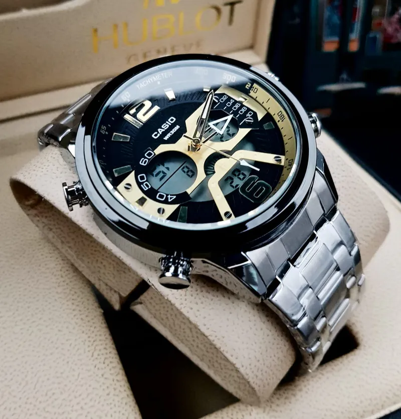 Reloj Casio Doble Hora R2: Elegancia y Precisión en tu Muñeca