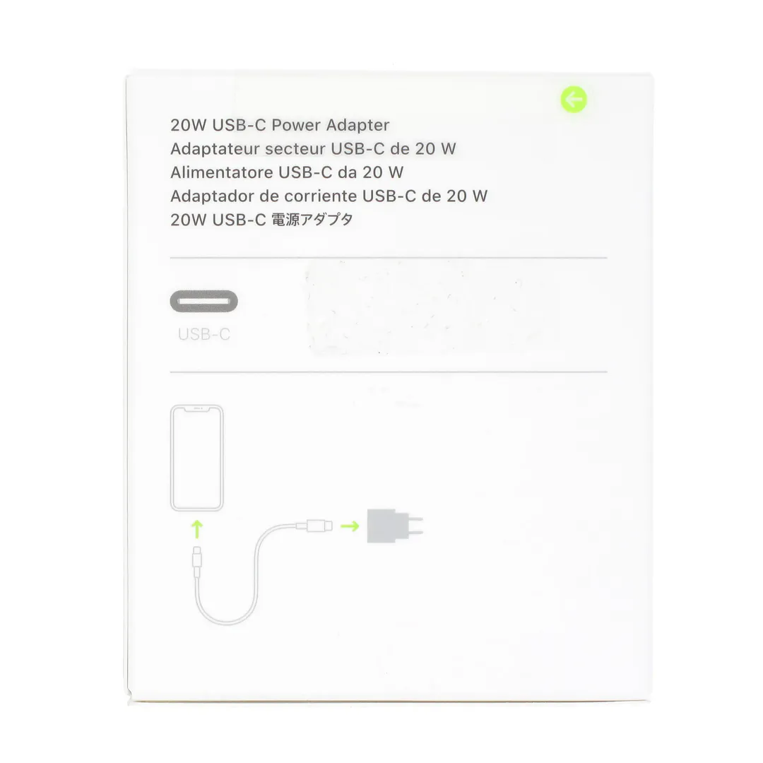 Cargador iPhone 20W Carga Rápida + Cable: ¡Potencia al Instante! - Cargador Iphone 20w Carga rapida +Cable