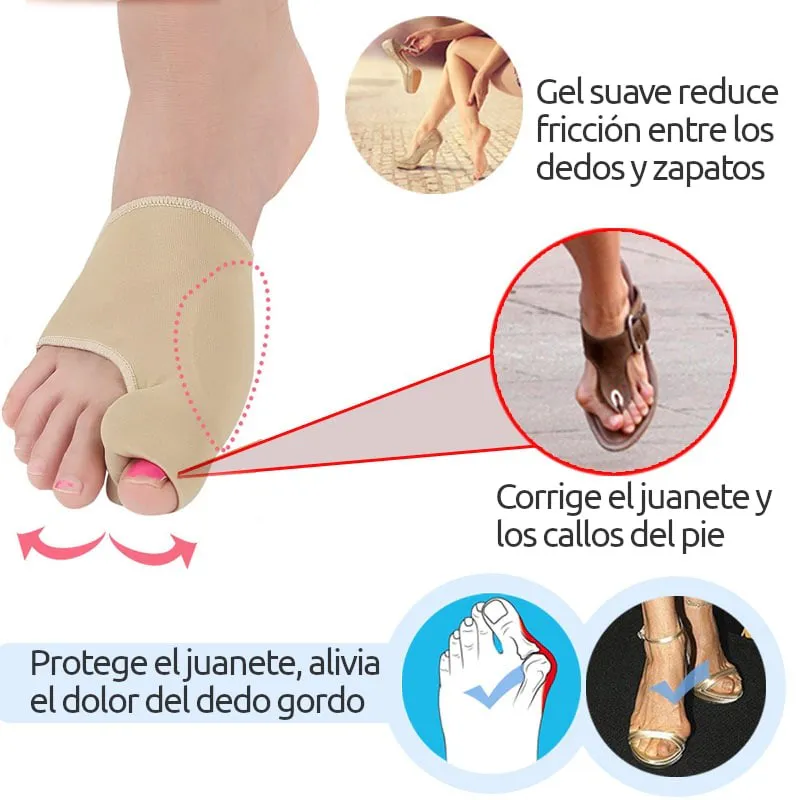 Corrector de Juanetes x2: Alivio y Comodidad para tus Pies - Corrector de juanetes x2