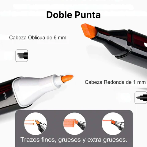Doble Punta para Máxima Versatilidad