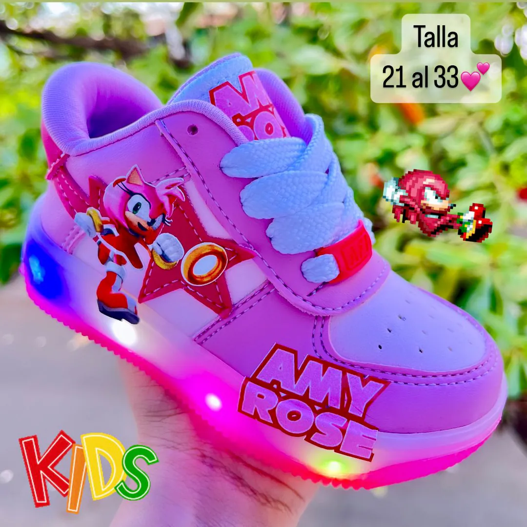 SONIC LUCES: Los tenis que brillan con cada paso - SONIC LUCES