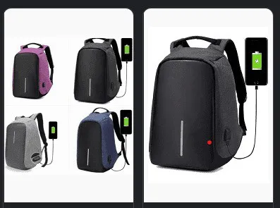 Maleta Antirrobo Impermeable con Puerto USB: Seguridad y Estilo en un Solo Paquete - Maleta Antirrobo Impermeable USB
