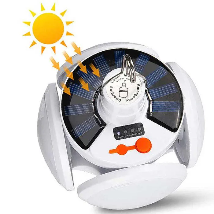 Bombilla Luz LED Solar Expandible: Ilumina tu vida con energía solar - Bombilla Luz Led Solar Expandible
